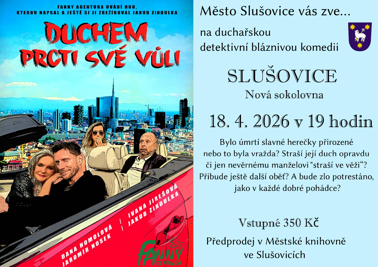 Plakátek Duchem proti své vůli 18.4.2026