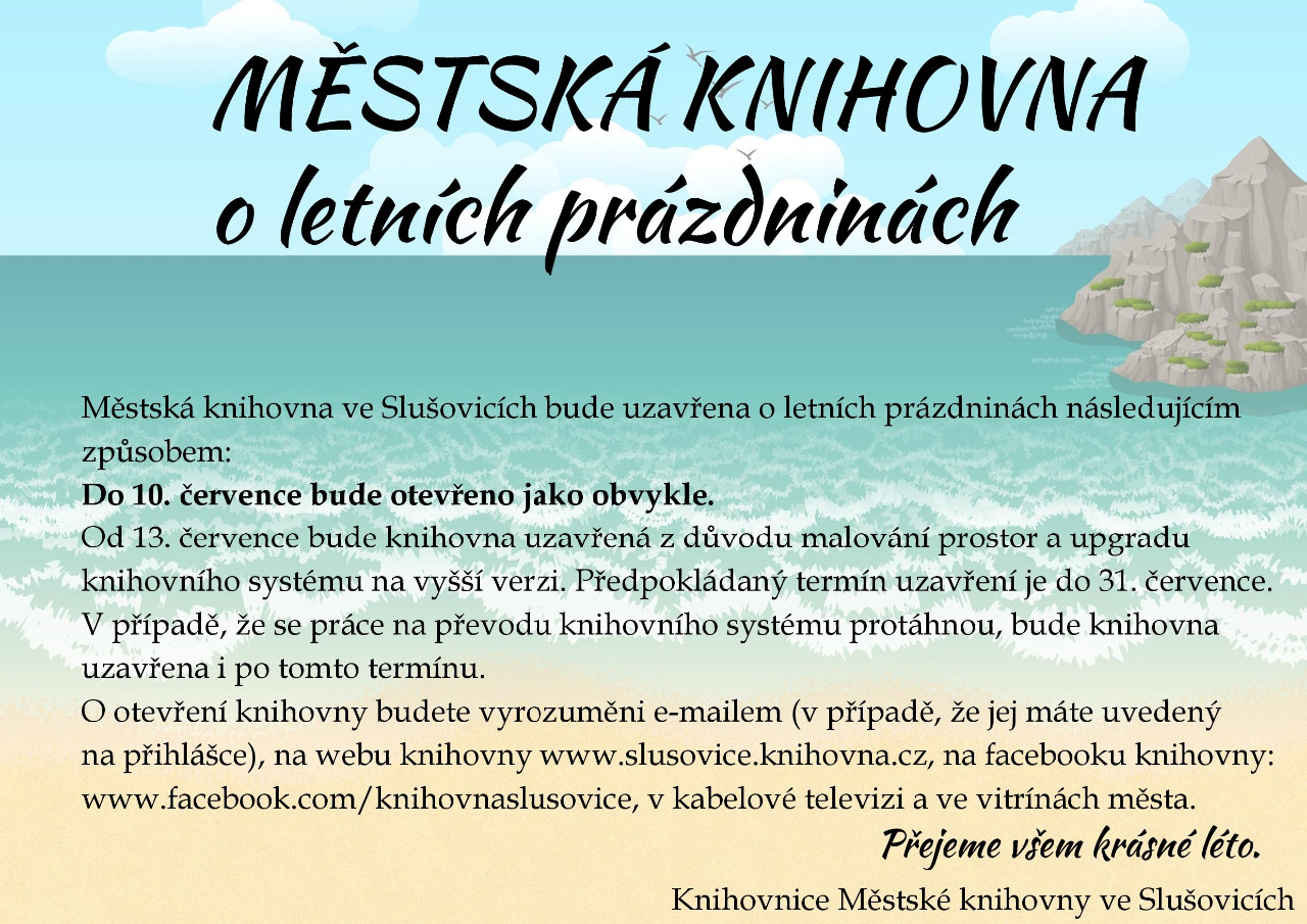 Plakátek prázdniny